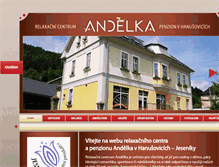 Tablet Screenshot of andelkarelax.cz
